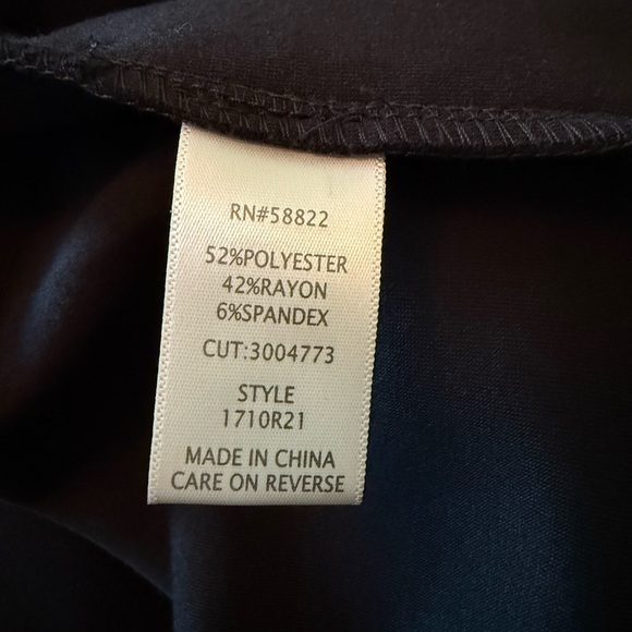 Max Studio Black Open Front Blazer - Picture 9 of 10